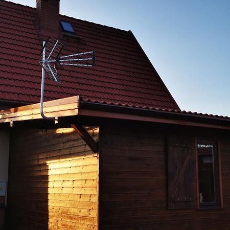 Domek Letniskowy Nad Jeziorem Mazury Ostroda Bagian luar foto