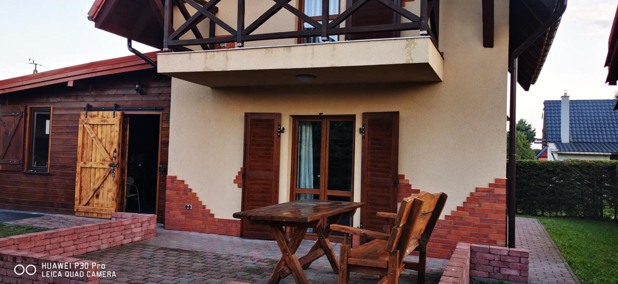 Domek Letniskowy Nad Jeziorem Mazury Ostroda Bagian luar foto